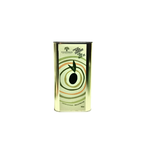 Greek Extra Virgin Olive Oil 1L tin - Politakis - Crete