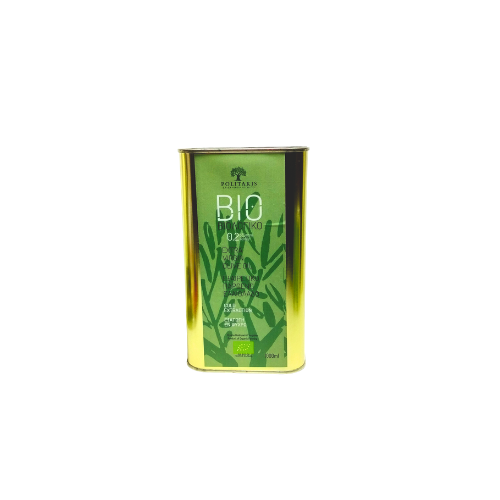 Greek Organic Extra Virgin Olive Oil 1L tin - Politakis - Crete